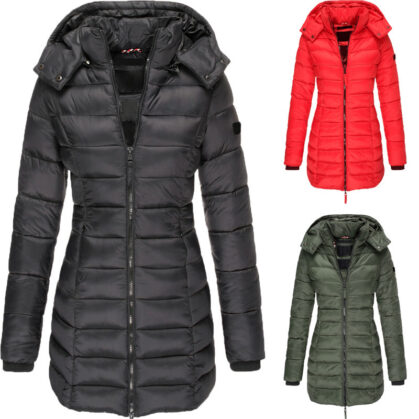Women’s Warm Cotton Coat – Cozy, Stylish Outerwear for Winter