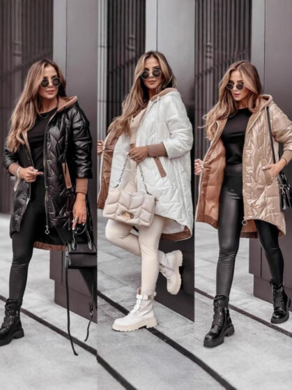 Lightweight Cotton Jacket Coat with Hood - Stylish Winter Outerwear
