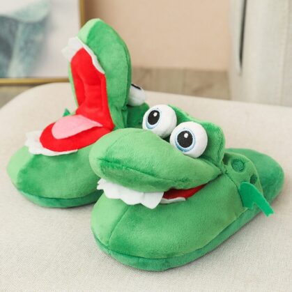 Funny Crocodile Slippers - Fun, Cozy & Comfortable Footwear for Home